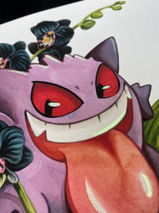 Gengar + Black Orchids